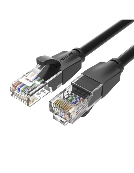 Cable de Red RJ45 UTP IBEBG Cat.6/ 1.5m/ Negro