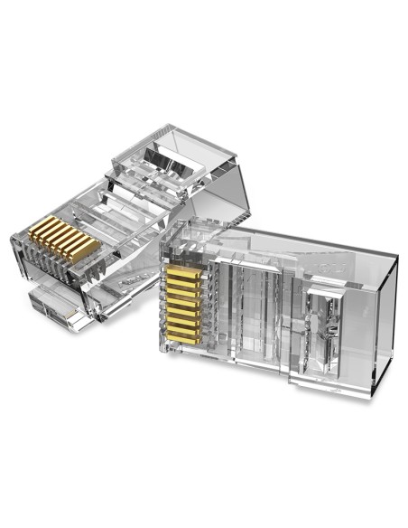 Conector RJ45 IDDR0-100/ Cat.6 UTP/ 100 uds Conector RJ45 IDDR0-100/ Cat.6 UTP/ 100 uds