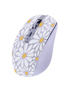 MWXFLOWER ratón mano derecha Bluetooth + USB Type-A 1600 DPI