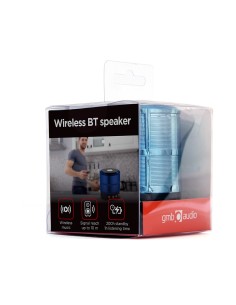 SPK-BT-08-B altavoz portátil o de fiesta Altavoz monofónico portátil Negro, Azul 3 W