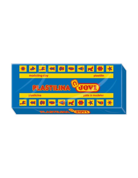 PASTILLA PLASTILINA JOVI 150G AZUL OSC 7113