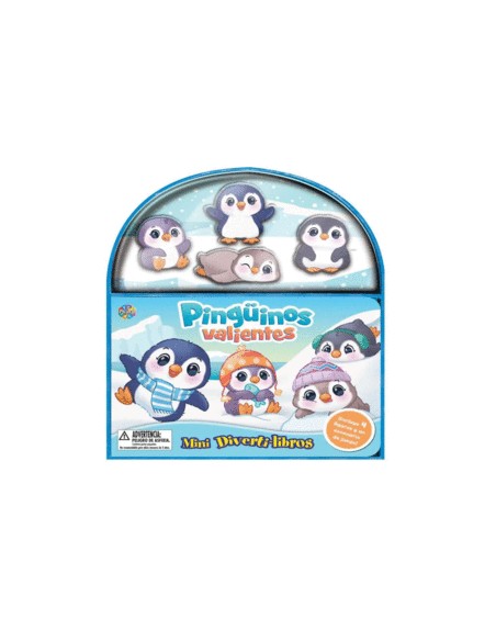 Pinguinos valientes Mini Diverti Libros 