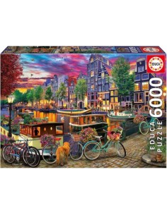 PUZZLE 6000 BICICLETAS EN AMSTERDAM