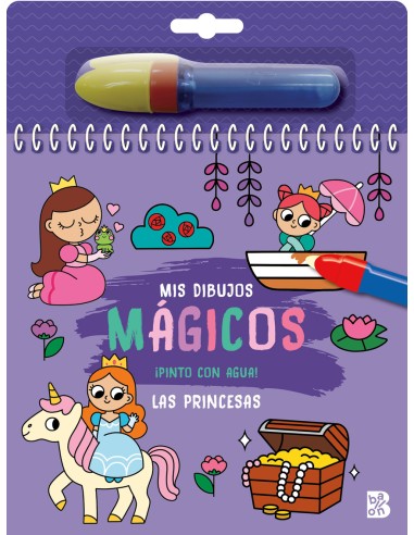 PINTO CON AGUA LAS PRINCESAS