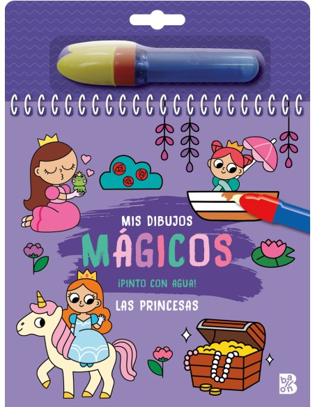 PINTO CON AGUA LAS PRINCESAS