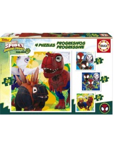 PUZZLE PROGRESIVO SPIDEY ampHIS FRIENDS 12 16 20 25