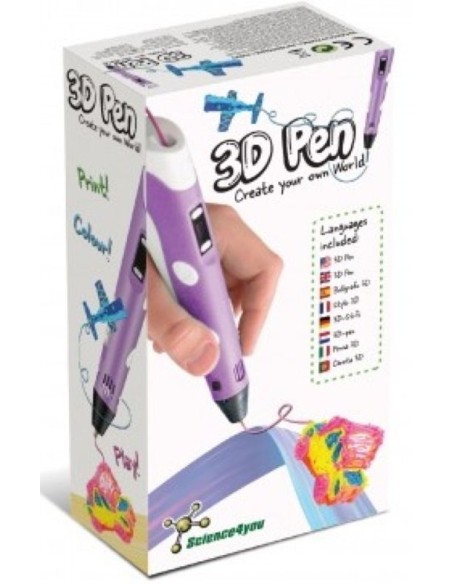 CAJA 3D ARTIST PEN CON 6 RECAMBIOS DE COLORES