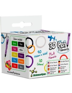 C 10 RECAMBIOS BOLI ARTIST PEN 3D 50M 10 COLORES SURTIDOS