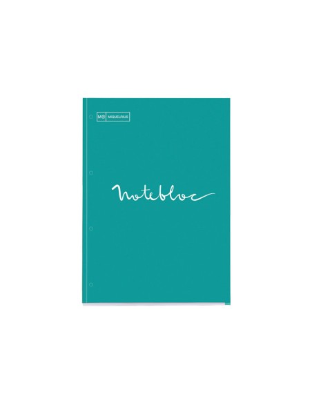 BLOC NB 1 MIQUEL RIUS 5X5 A4 80H EMOTIONS TURQ