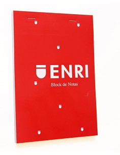 100105346 cuaderno y block A7 80 hojas Rojo 100105346 - 1 unidad