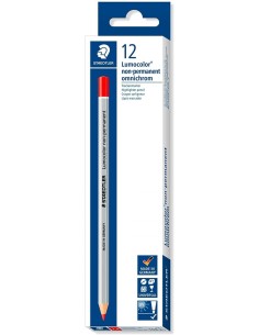 C 12 LAPICES ESPECIALES OMNICHROM 108 ROJO STAEDTLER