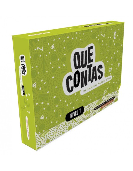 QUE TE CONTAS 3 ANOS NIVEL 1 MATEMATICAS MANIPULATIVAS 2018