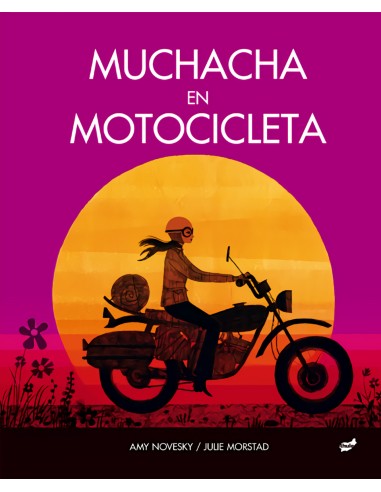 Muchacha en motocicleta
