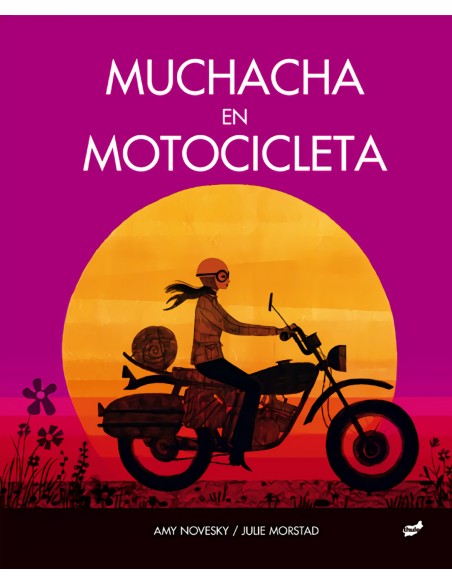 Muchacha en motocicleta