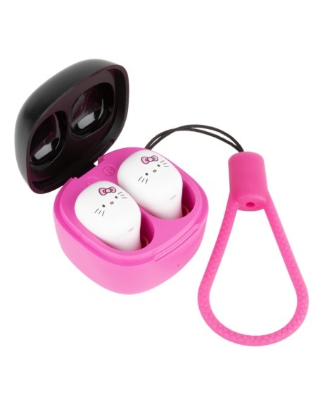 Hello Kitty Auriculares Inalámbrico Dentro de oído Llamadas/Música Bluetooth Rosa, Blanco