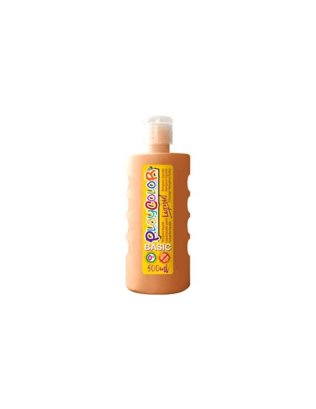 BOTE ERG. TEMPERA LIQ. PLAYCOLOR 500ML CARNE 19381 - 1 unidad