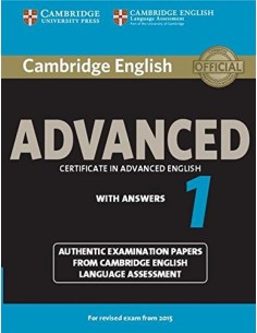 Cambridge english advanced 1 revised exam 2015 STudents key