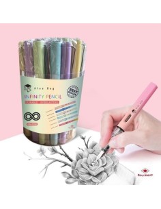 Bote 30 lapices infinitos gradient pastel colores surtidos