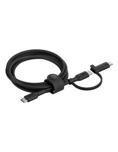BoostCharge Pro cable USB USB 2.0 1,5 m USB C USB C/Lightning Negro