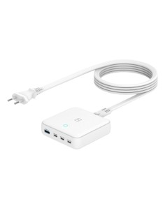 MA-DEGAN100-EU-W cargador de dispositivo móvil Portátil, Smartphone, Tableta Blanco Corriente alterna Carga rápida Interior