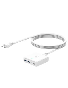 MA-DEGAN65-EU-W cargador de dispositivo móvil Universal Blanco Corriente alterna Carga rápida Interior