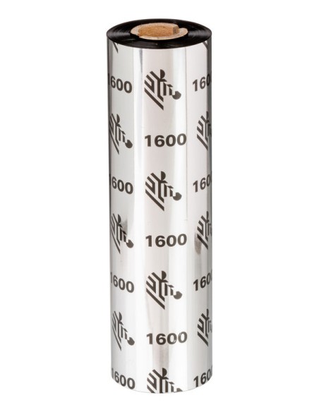 1600 Wax cinta térmica 450 m Negro