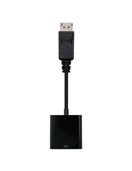 Conversor DisplayPort a sVGA, DisplayPort/M-sVGA/H, Negro, 15 cm