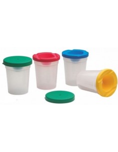 C 10 BOTES ANTIDERRAME CON TAPA 80X95MM DIAMETRO