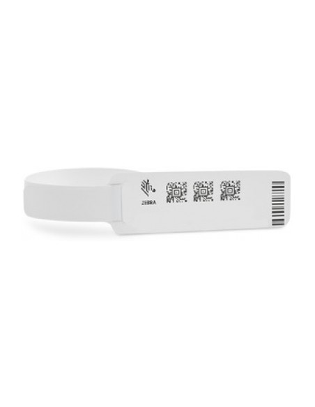 Z-Band UltraSoft Blanco Pulsera de hospital