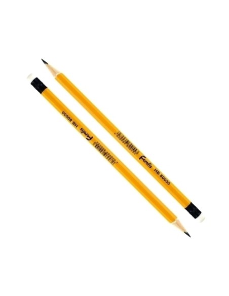 LAPIZ de GRAFITO FOROFIS HEXA c/GOMA HB - Pack de 12 unidades