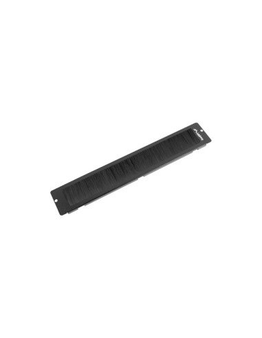 AK-1105-B accesorio de bastidor Panel pasacables con cepillo