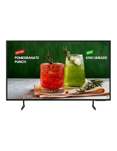 LH55BEDHLGUXEN pantalla de señalización Pantalla plana para señalización digital 139,7 cm (55") Wifi 4K Ultra HD Negro Tizen 16/