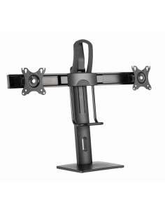 MS-D2-01 soporte para monitor 68,6 cm (27") Escritorio Negro