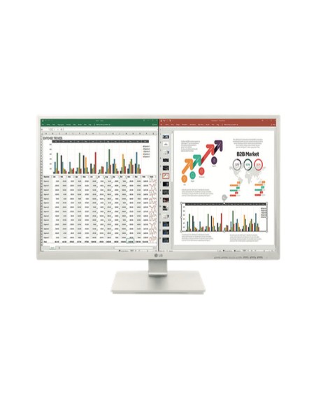27BK55YP-W pantalla para PC 68,6 cm (27") 1920 x 1080 Pixeles Full HD LED Negro