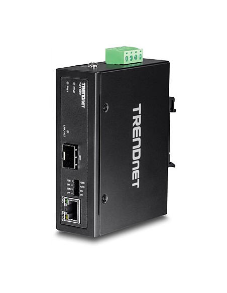 TI-F11SFP convertidor de medio 1000 Mbit/s Negro