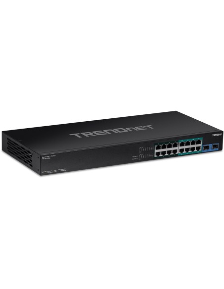 TPE-BG182G switch No administrado Gigabit Ethernet (10/100/1000) Energía sobre Ethernet (PoE) 1U Negro