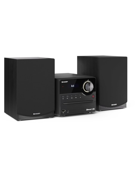 XL-B512(BK) sistema de audio para el hogar Microcadena de música para uso doméstico 45 W Negro