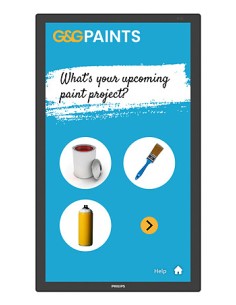 3000 series 24BDL3751T/00 pantalla de señalización Panel plano interactivo 60,5 cm (23.8") LCD Wifi 250 cd / m² Full HD Negro Pa