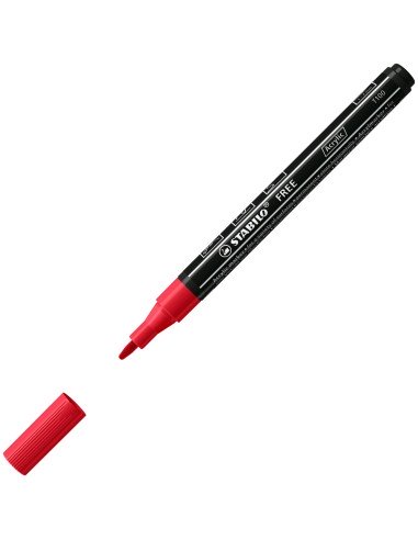 FREE Acrylic marcador 1 pieza(s) Carmín