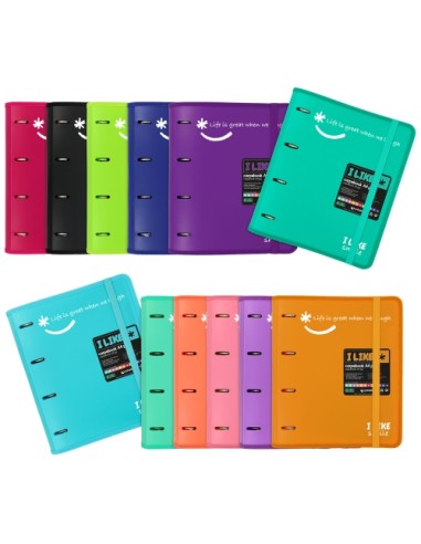 CARPEBLOC GRAF.PP LIKE2 A4 4AN.100h SURT - Pack de 12 unidades
