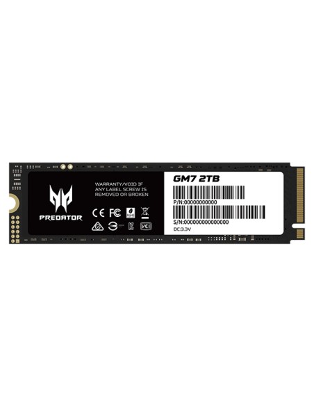 Predator GM7 M.2 2 TB PCI Express 4.0 NVMe