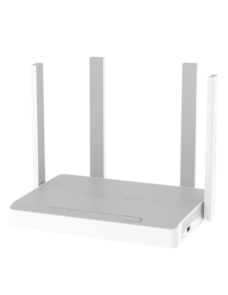 KN-2311 router inalámbrico Gigabit Ethernet Doble banda (2,4 GHz / 5 GHz) 4G Gris, Blanco
