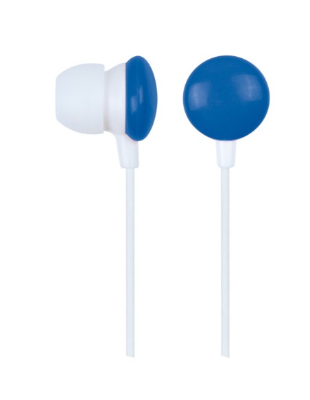 MHP-EP-001-B auricular y casco Auriculares Alámbrico Dentro de oído Música Azul, Blanco