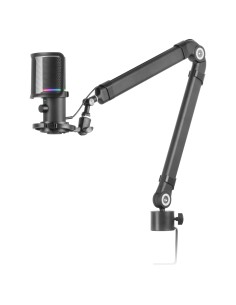 MMIC-XT, Micrófono de Estudio Profesional Alta Definición 192Khz 24-bit, Brazo Omnidireccional, Soporte Antivibración, Filtro Po