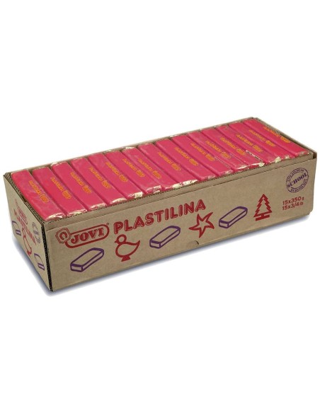CAJA 15 PASTILLAS PLASTILINA 350 G - RUBÍ JOVI 7206