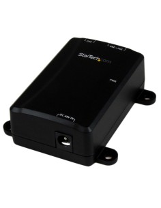 Inyector PoE+ Midspan de 1 Puerto Gigabit - 802.3at y 802.3af