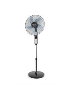 SF 0346 ventilador Negro, Plata