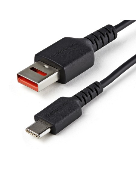 Cable de 1m Adaptador Bloqueador USB de Datos  Adaptador USB a USB-C de Carga Segura  USB Tipo C Solo de Carga para Tablet o T