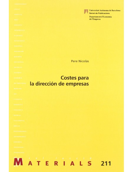 Costes para la direccion de empresa