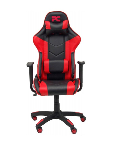 SILLA GAMING ATALAYA SIMIL PIEL NEGRO Y ROJO PIQUERAS Y CRESPO 7217DBSPRJ